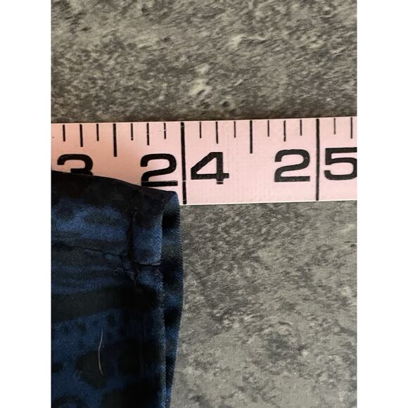 ELECTRIC Peacock Skirt Axcess Liz Claiborne Size 4 Pleated Artsy Forest Fairy - Picture 8 of 9